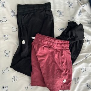 Vuori Joggers and Shorts